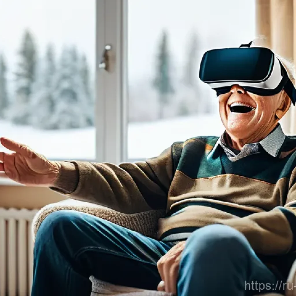 소셜미디어 콘텐츠 바이럴 전략 - **Prompt:** A joyful, candid photo of an elderly Russian grandfather (approximately 70-80 years old,...